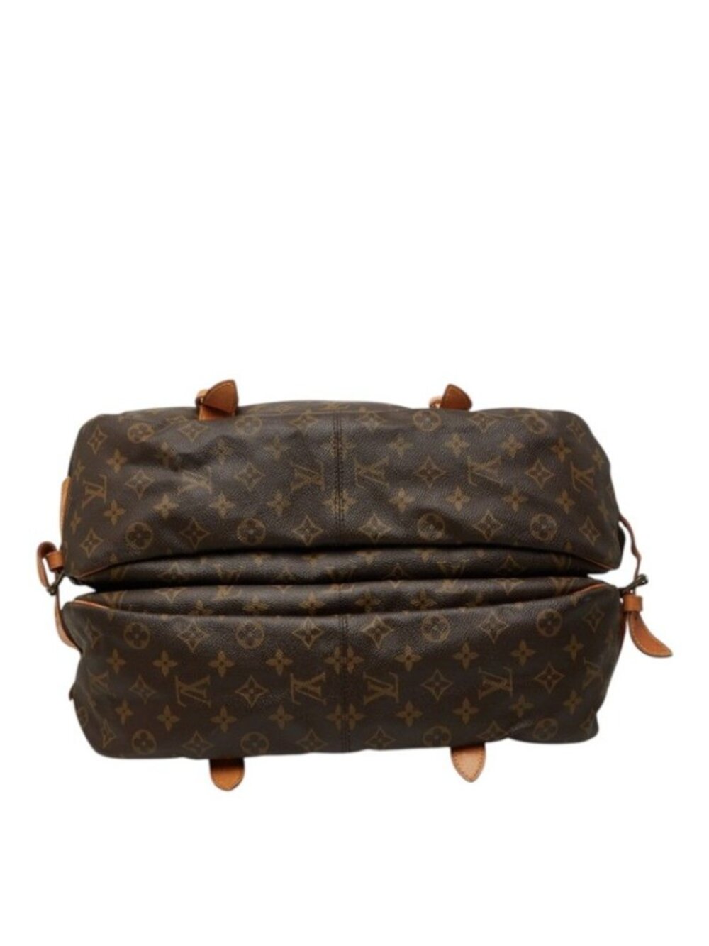 Louis Vuitton Monogram Saumur 35 Crossbody Shoulder Bag Brown Leather - Picture 3 of 10